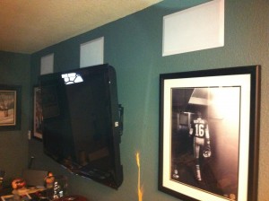 Rectangle in-wall speakers